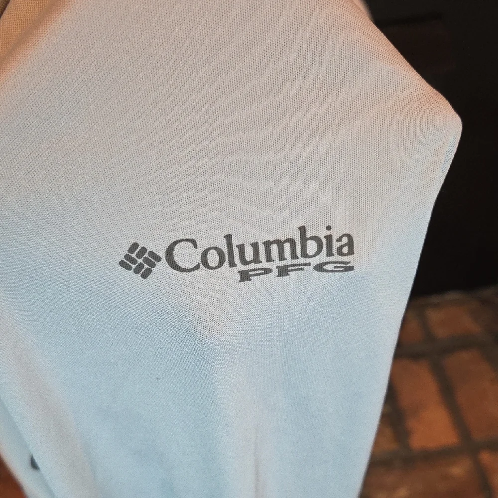 Columbia Men's Gray Long Sleeve Performance Shirt, PFG, Large. - Picture 4 of 6